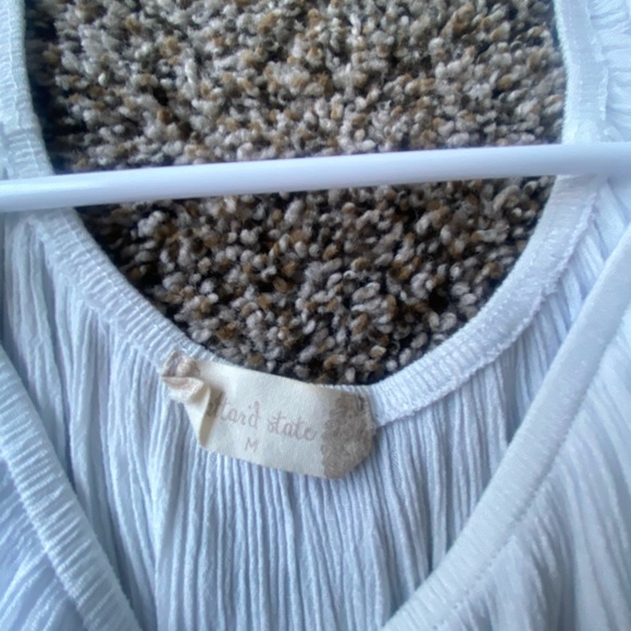 White Ruffle Romper - Picture 3 of 3